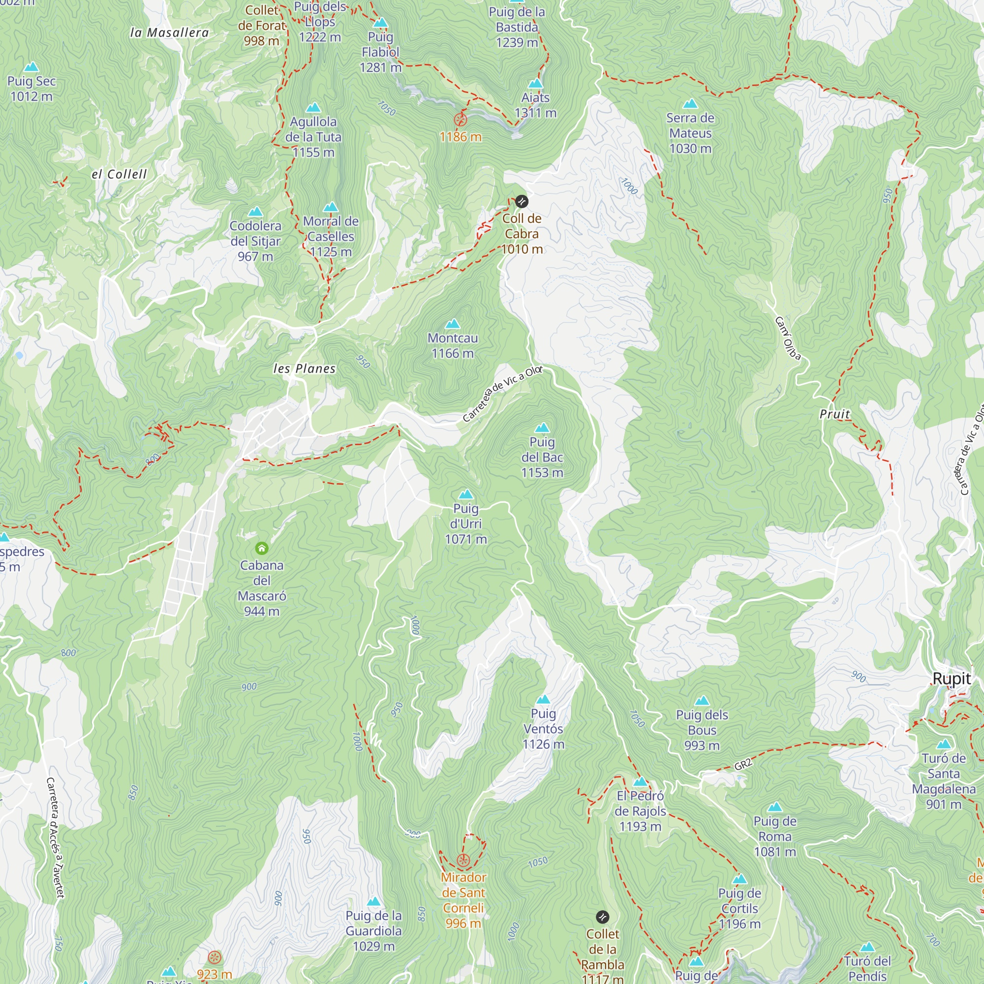Cabana map