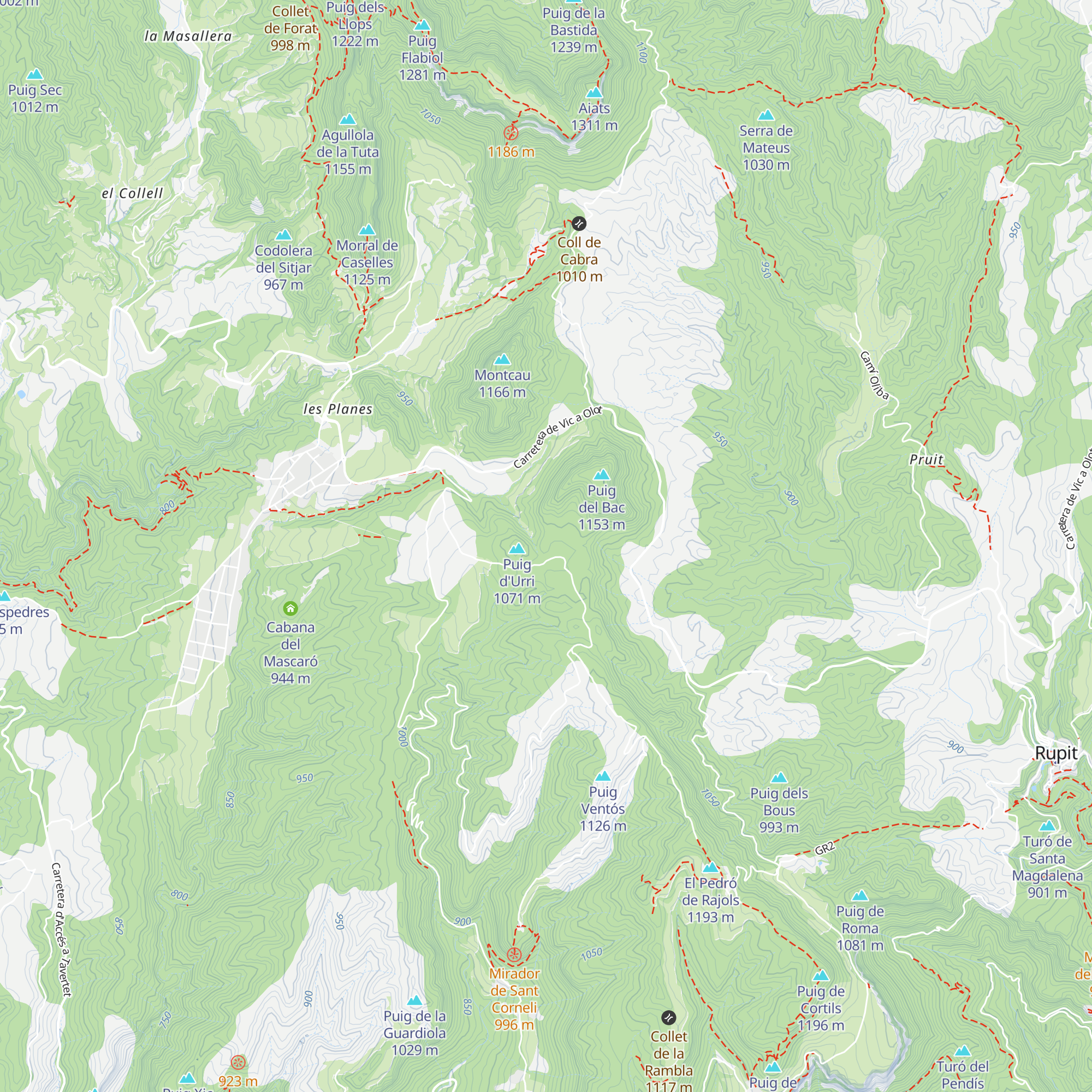 Cabana map