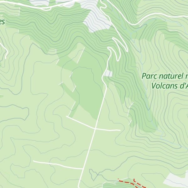 Map of La Montagnoune