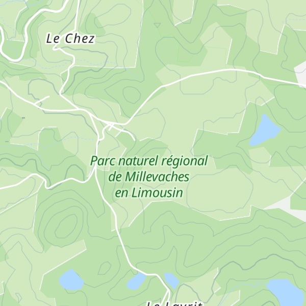Map of Puy la Chaume
