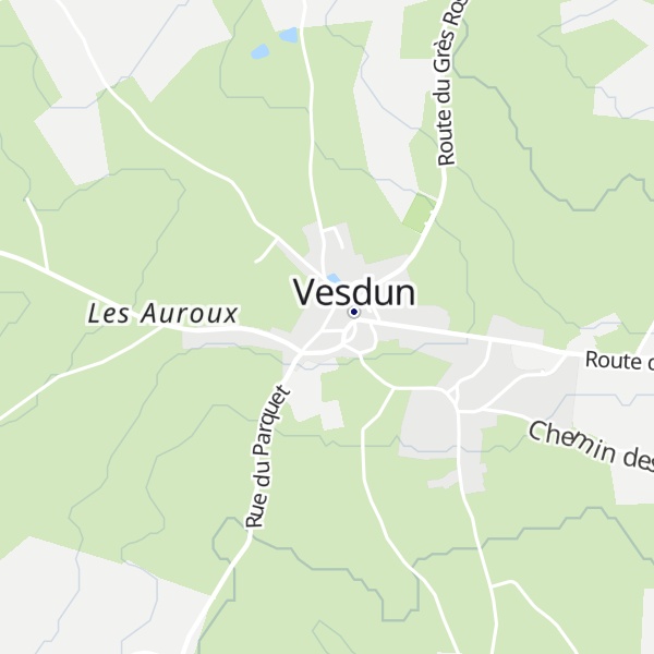 Map of Gîte du Centre de la France