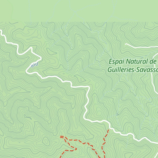 Map of Turó dels Bassets