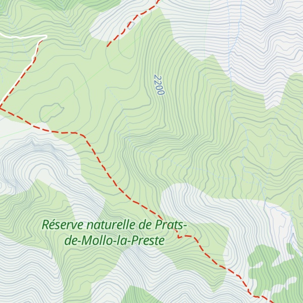 Map of Roc del Mall