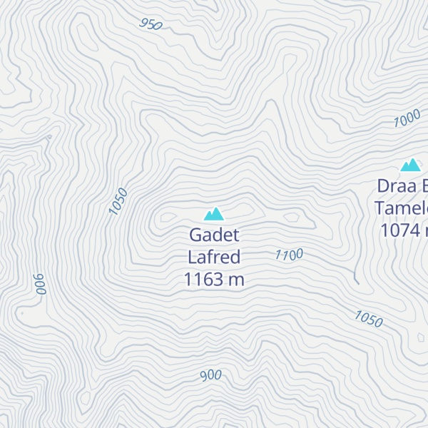 Map of Gadet Lafred