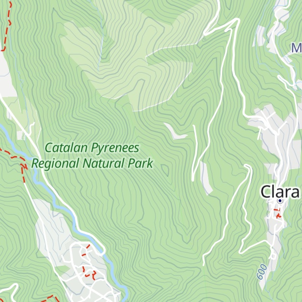 Map of Serra de Feixans
