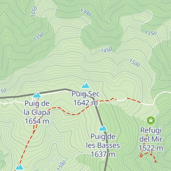 Map of Puig Sec