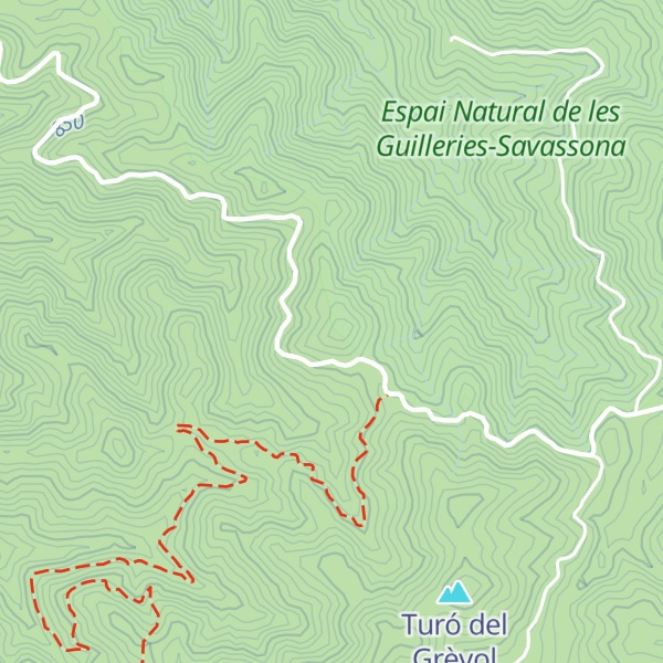 Map of Turó de Collsesplanes