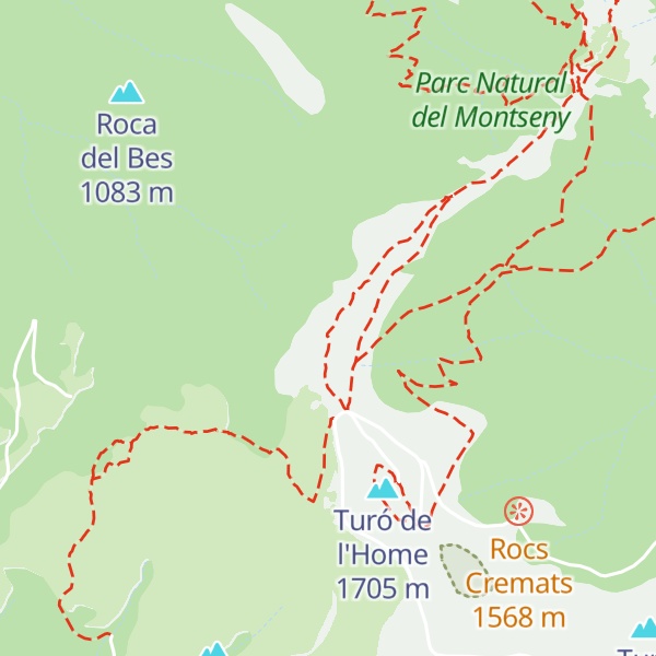 Map of Turó del Catiu d'Or