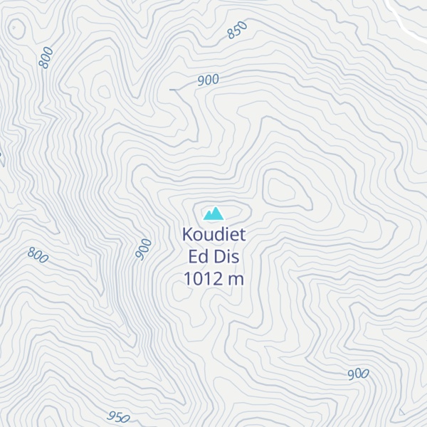 Map of Koudiet Ed Dis