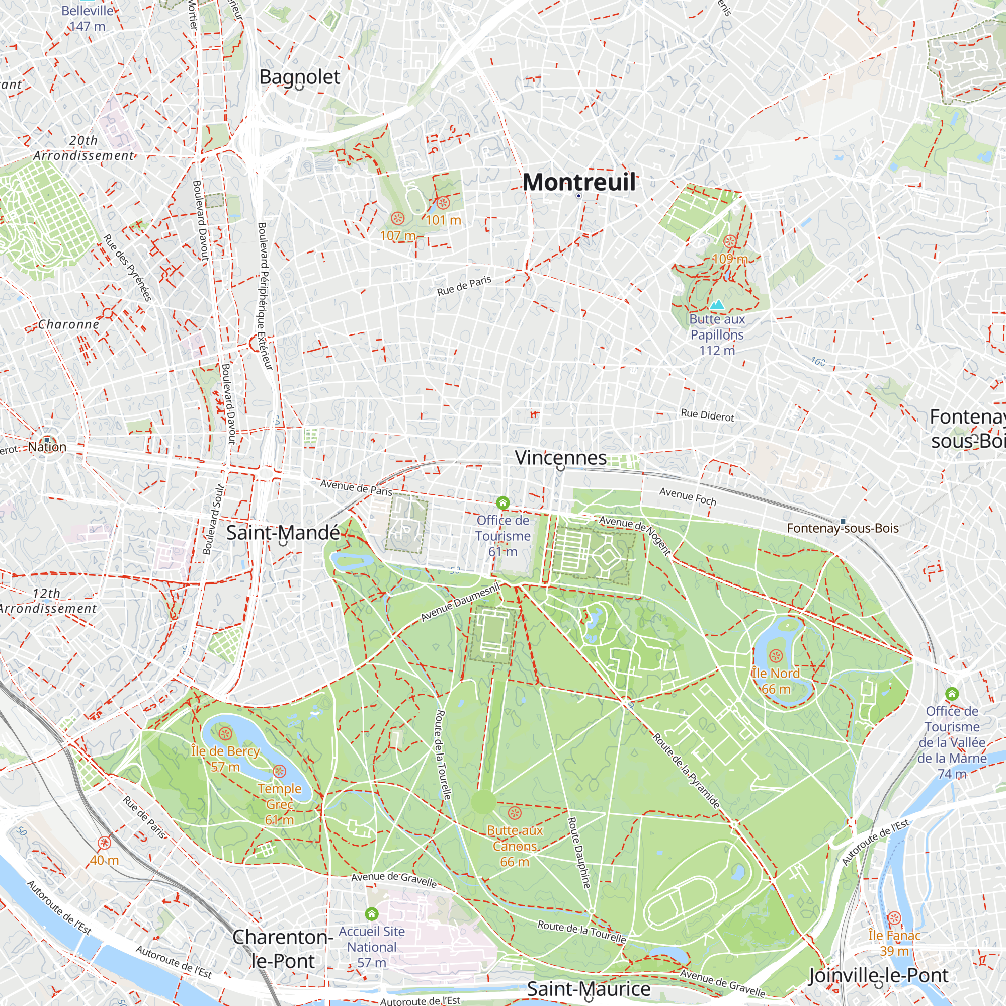 Office de Tourisme map