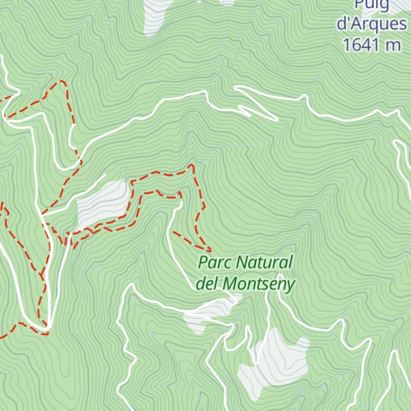 Map of Cabana de carboner