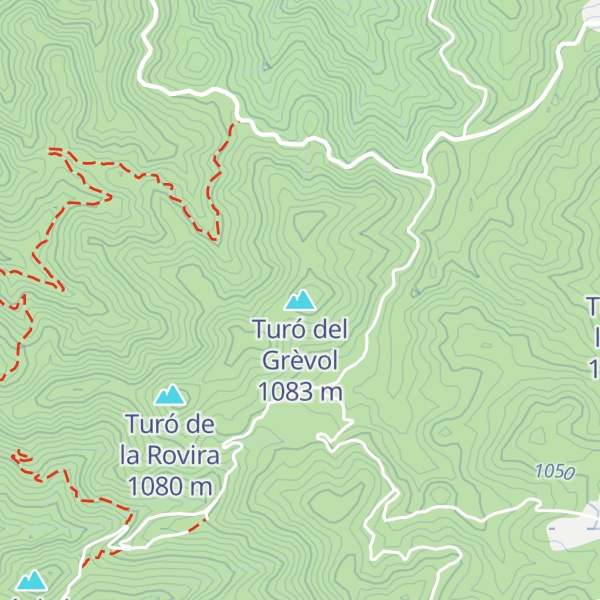 Map of Turó del Grèvol