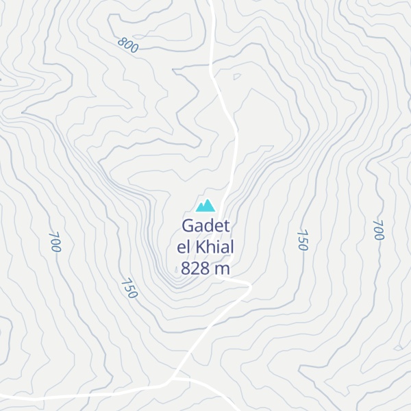 Map of Gadet el Khial