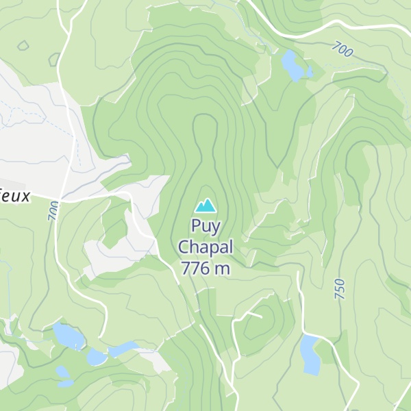 Map of Puy Chapal