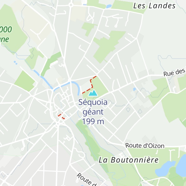 Map of Séquoia géant