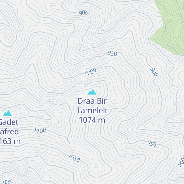 Map of Draa Bir Tamelelt