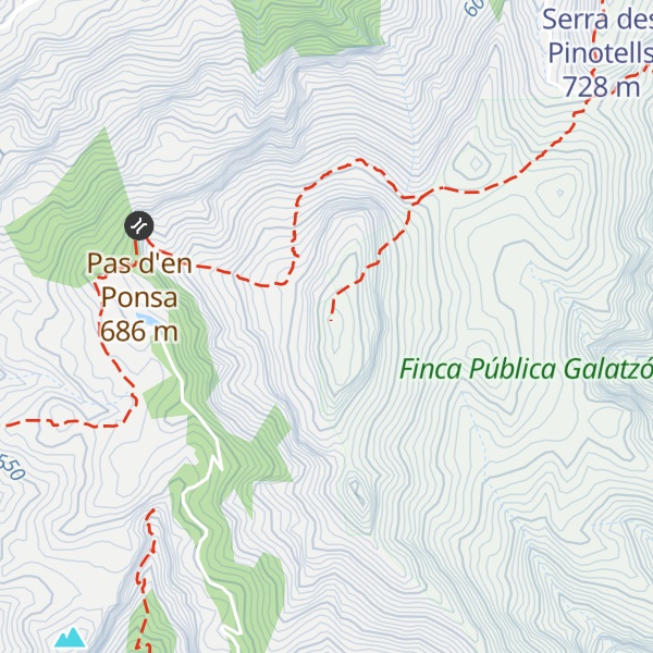 Map of Mola de s'Esclop