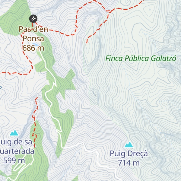Map of Es Moletó