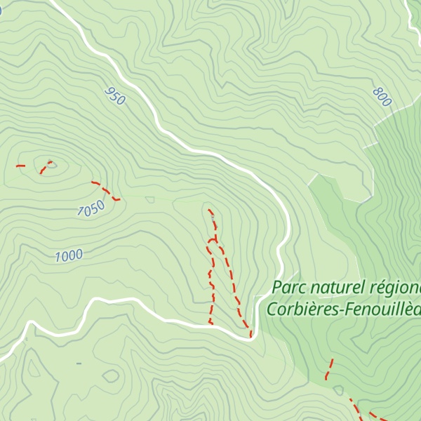 Map of La Peyre Drete