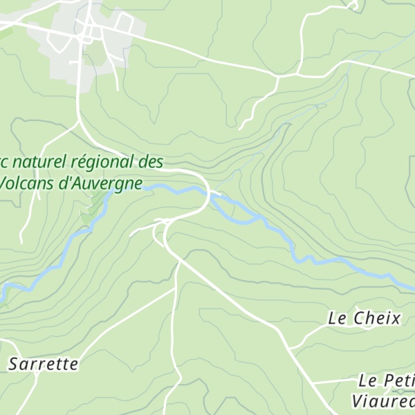 Map of Gîte du Pont d'Auze