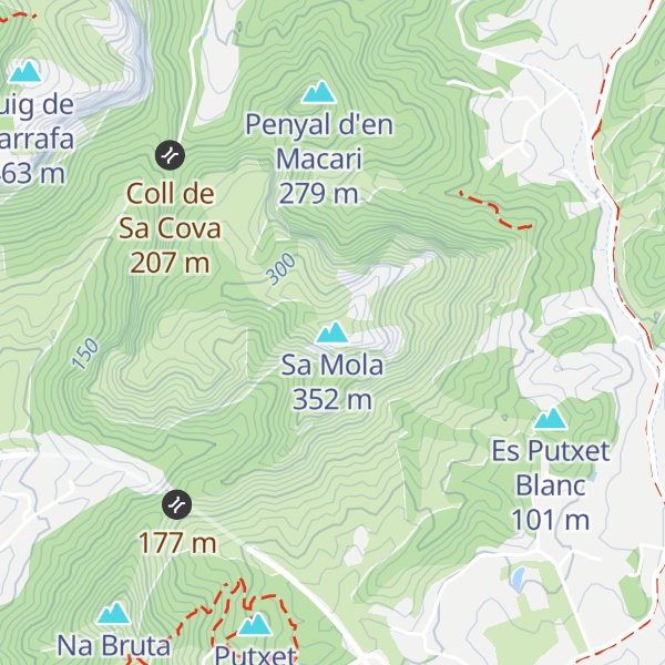 Map of Sa Mola