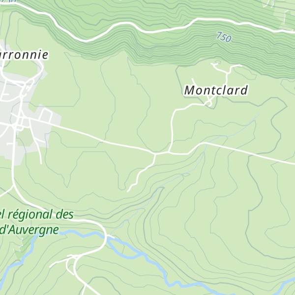 Map of Gîte des deux frênes