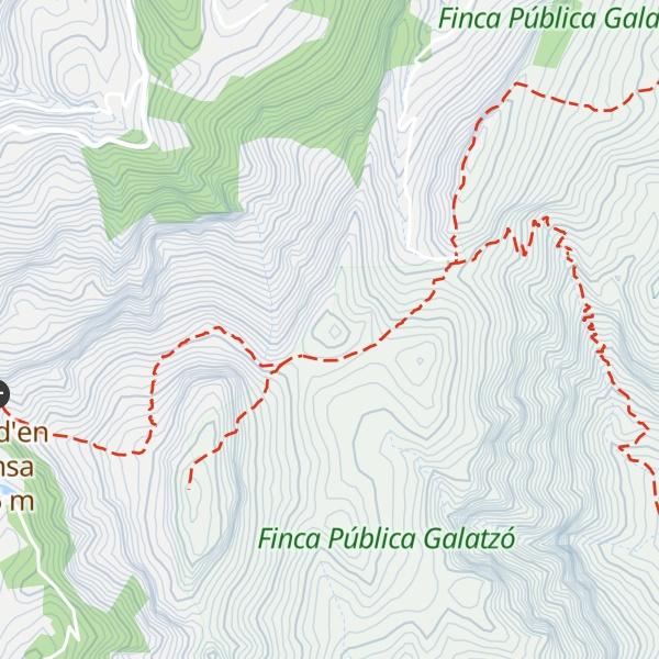 Map of Es Castellet