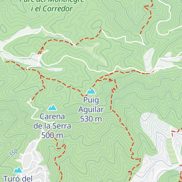 Map of Puig Aguilar