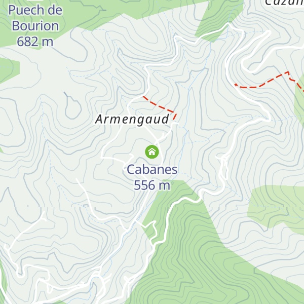 Map of Cabanes