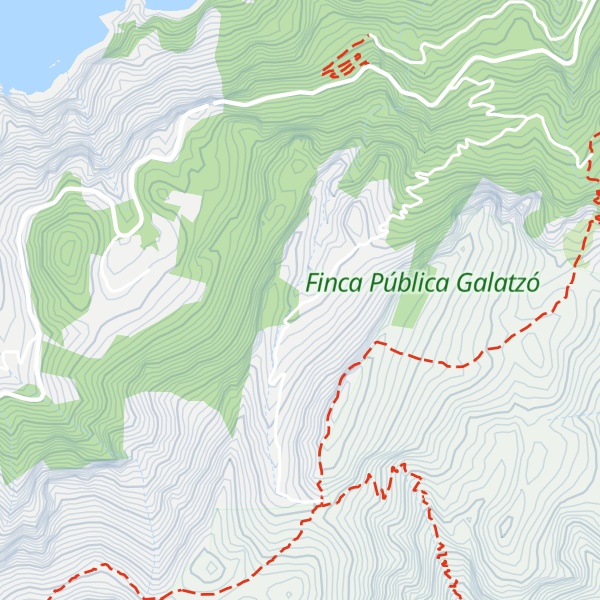 Map of Refugi de sa Coma d'en Vidal