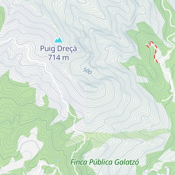 Map of Puig Batiat