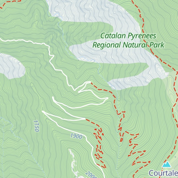 Map of Refuge de Balaig