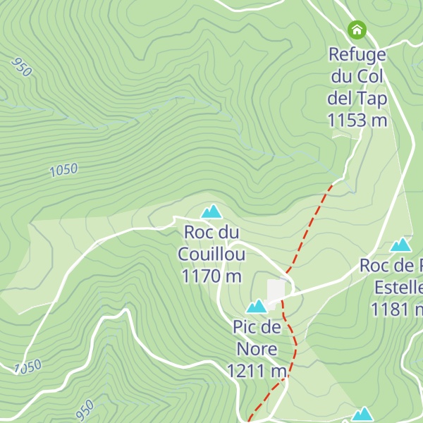 Map of Roc du Couillou