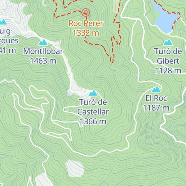Map of Turó de Castellar