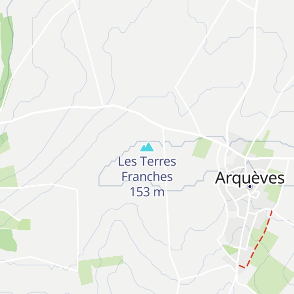 Map of Les Terres Franches