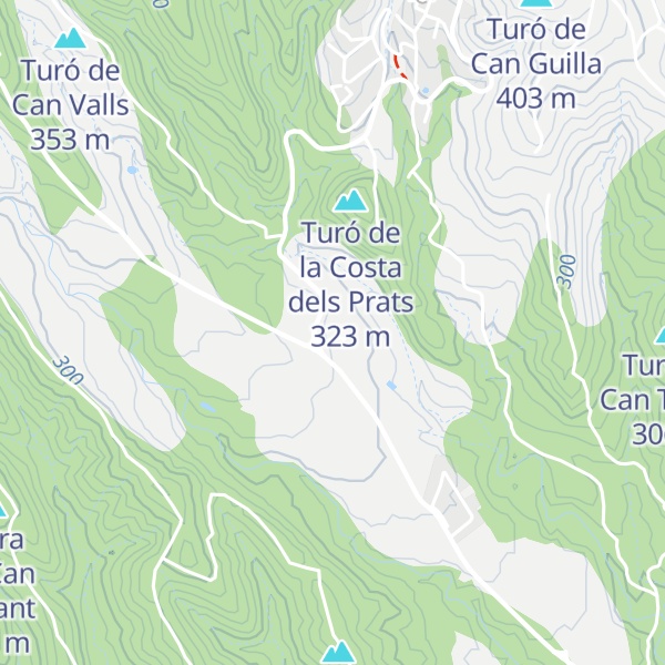 Map of Centre d'Informació de Fogars de Montclús