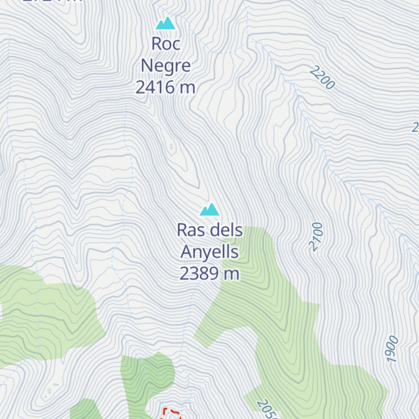 Map of Ras dels Anyells