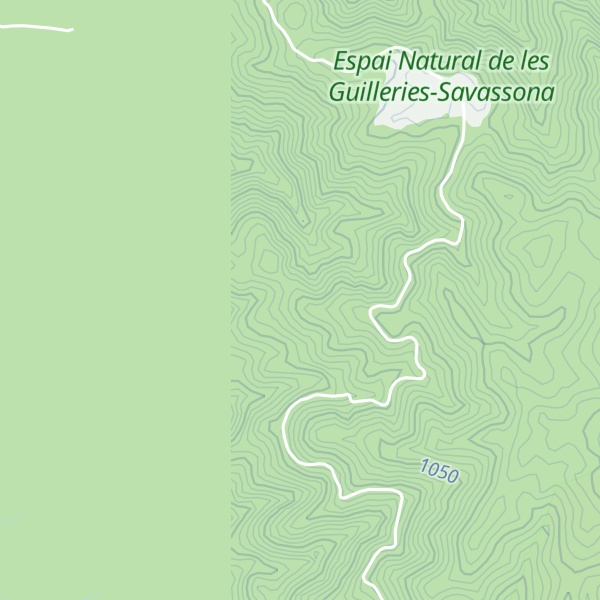 Map of Puig Cubell