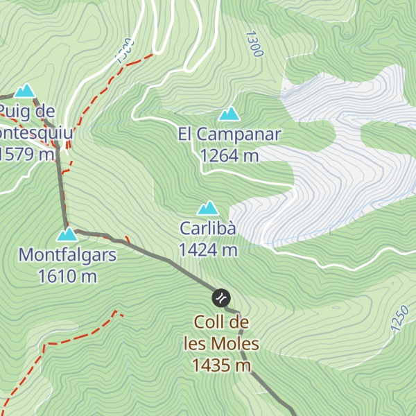 Map of Carlibà