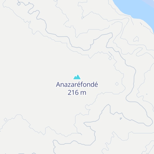 Map of Anazaréfondé