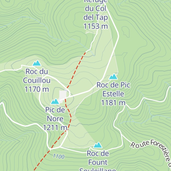 Map of Roc des Trésols