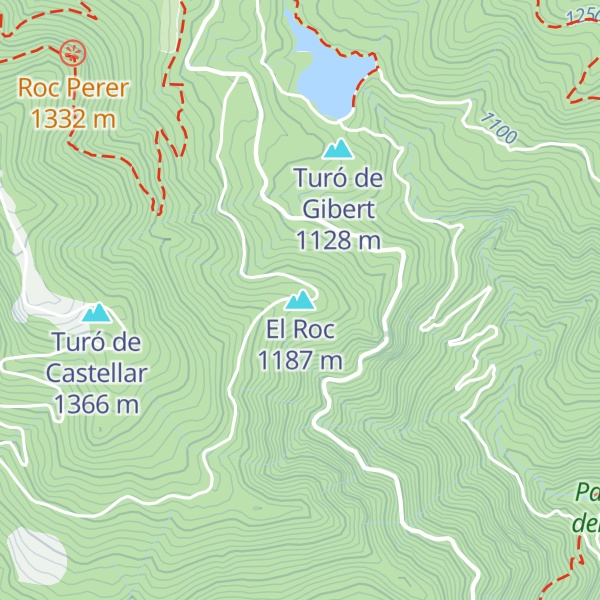 Map of El Roc