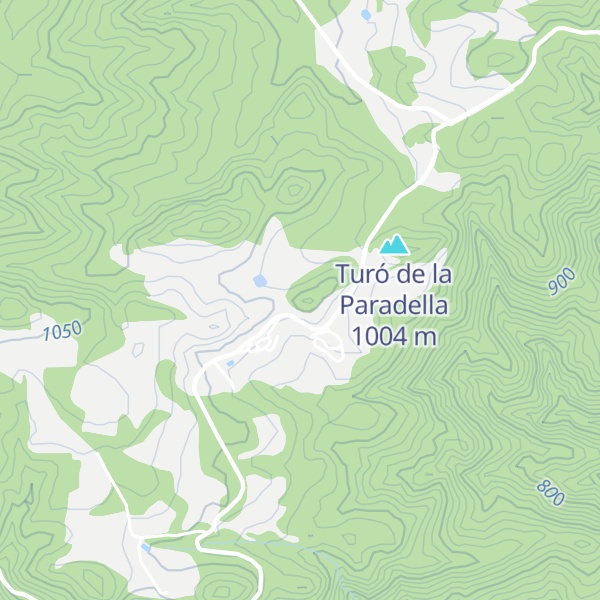 Map of Turó de Can Serra