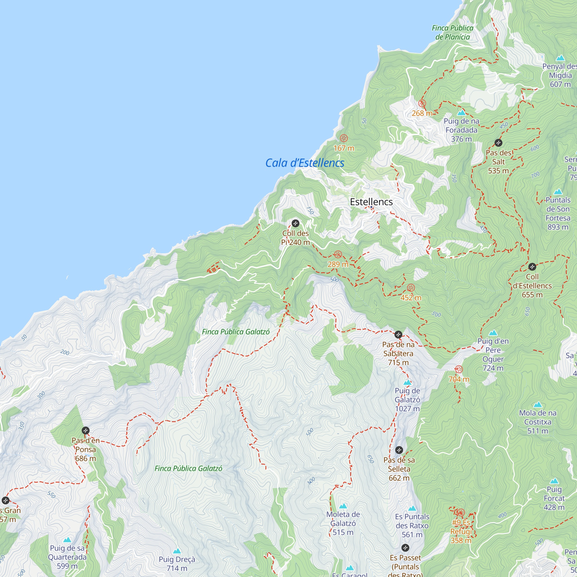 Boal de ses Serveres map