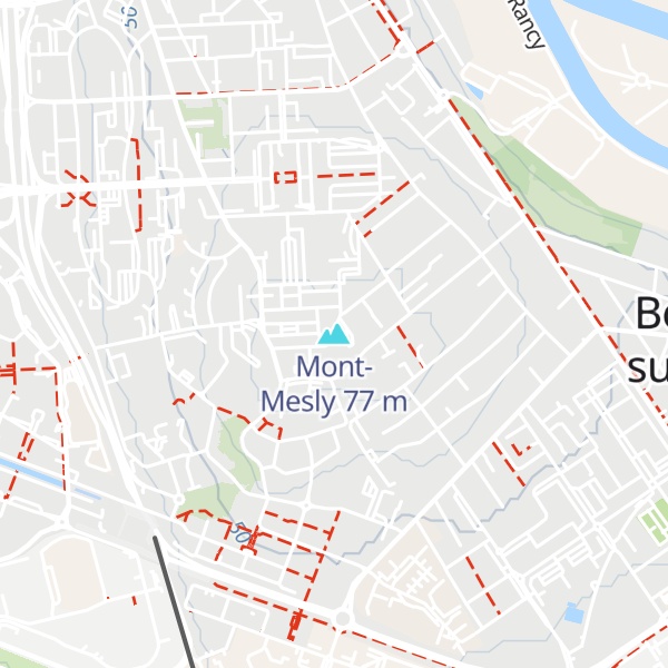 Map of Mont-Mesly