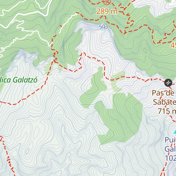 Map of Sa Moleta Rasa