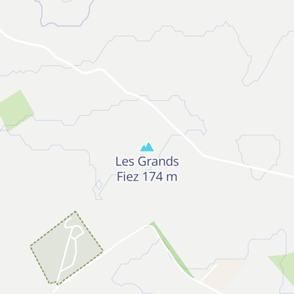 Map of Les Grands Fiez