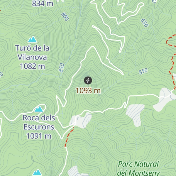 Map of Turó de Grenys