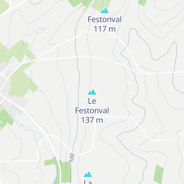 Map of Le Festonval