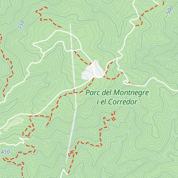 Map of El Corredor